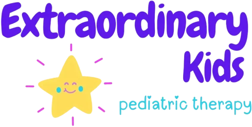 Pediatric therapy logo with star